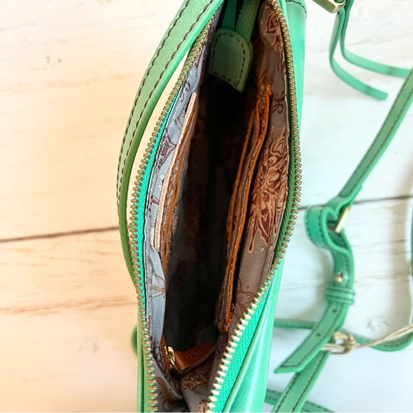 Hobo Amble Leather Crossbody Bag in Mint - new - Picture 6 of 8